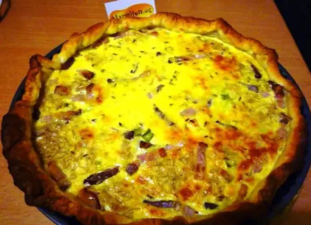 Quiche à la choucroute