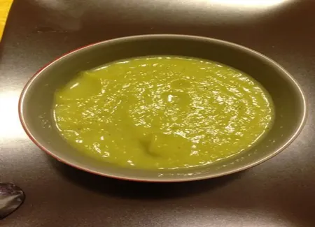 Soupe poireaux et topinambours