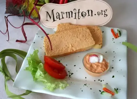 Terrine de lotte à l'américaine