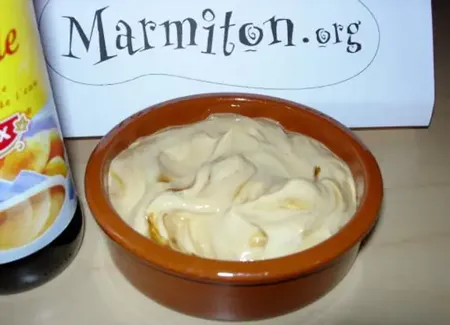 Fromage blanc goût caramel (sans sucre)