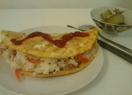 Omelette au riz d'une belle-maman coréenne