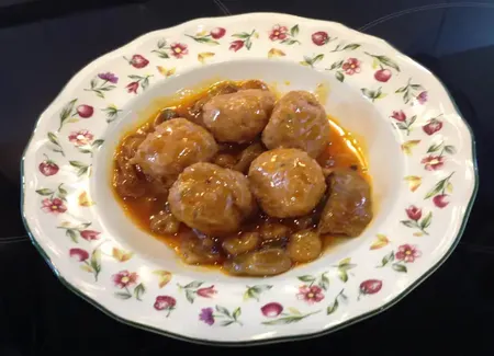 Boulettes de viande aux champignons