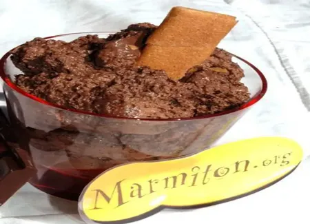 Mousse au chocolat noir