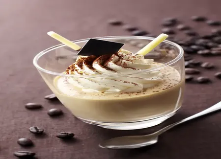 Mousse de café glacé