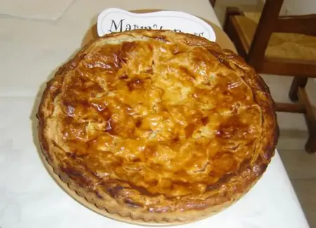 Tourte aux pommes de terre et aux courgettes