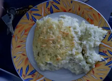 Brandade parmentier au colin