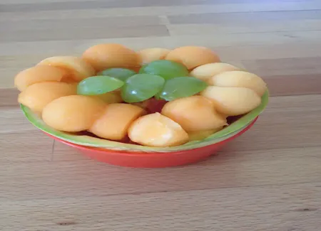 Cocktail de melon au pamplemousse
