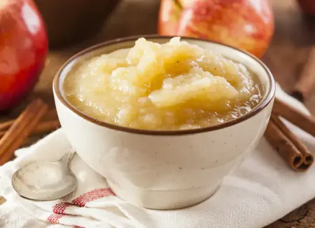 Compote de pomme au four