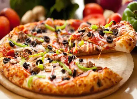 Pizza thon poulet chorizo