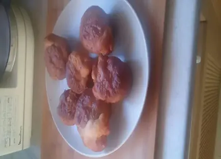Muffins pommes-miel-chocolat