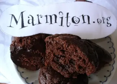 Muffins au goût de truffes en chocolat