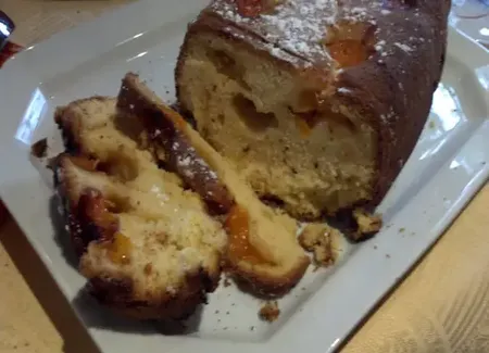 Cake aux abricots