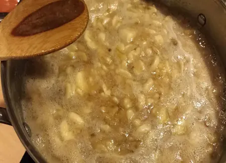Confiture de banane à la cannelle