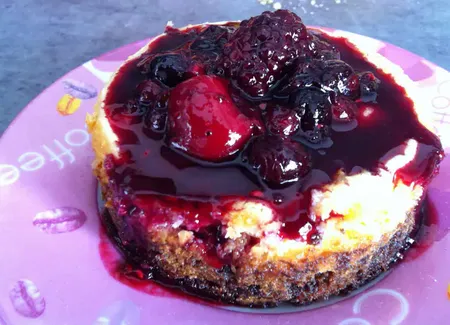 Cheesecake aux fruits rouges facile
