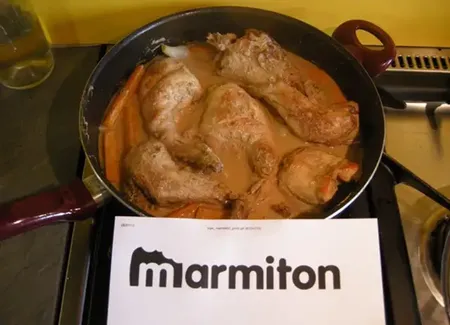 Lapin facile à la moutarde