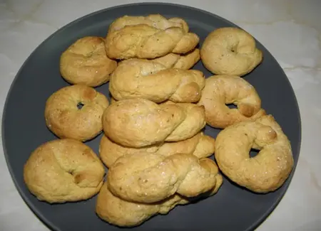 Biscuits grecs à l'ouzo