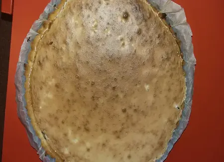 Tarte à la rhubarbe meringuée