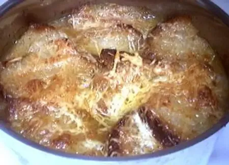 Soupe à l'oignon de rené
