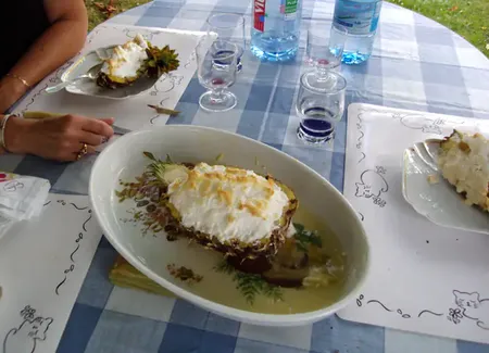 Ananas glacé surprise