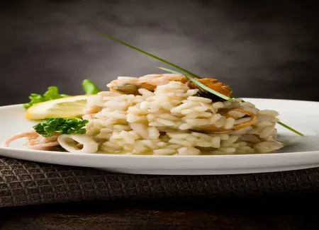 Riz aux fruits de mer