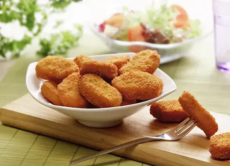 Nuggets de poulet au fromage