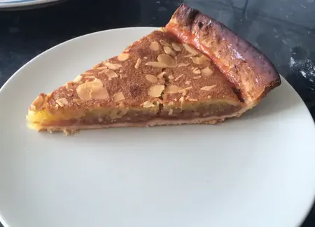 Tarte amande confiture