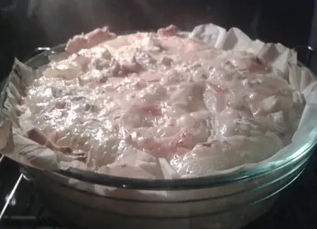 Feuilleté au brie et lardons