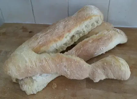 Pain blanc fait maison sans pétrissage