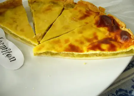 Tarte à la rhubarbe allemande
