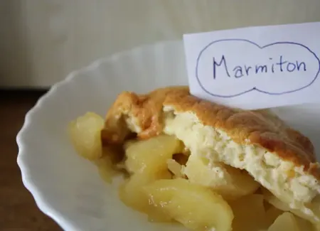 Gratin de pommes léger