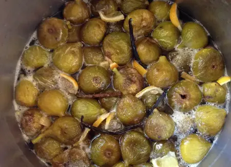Confiture de figues blanches