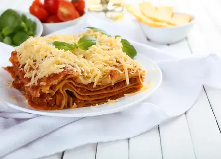 Lasagnes légères sans béchamel