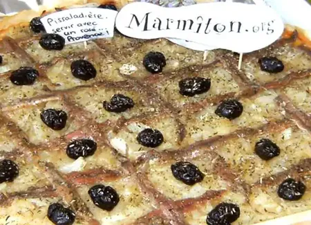 Pissaladière provençale d'une marseillaise