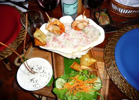 Ceviche péruvien de poisson
