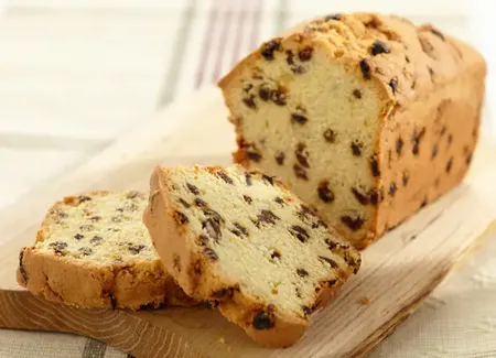 Cake aux raisins secs