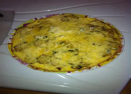 Courgettes aux oeufs