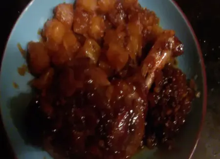 Canard à l'ananas