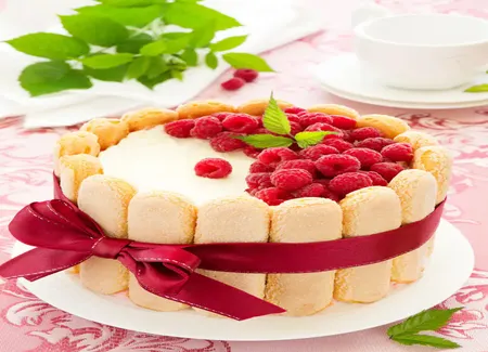 Charlotte au fromage blanc
