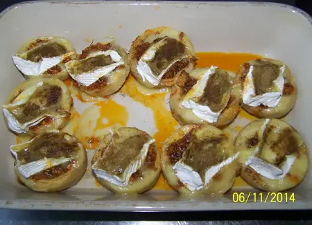 Fonds d'artichauts gratinés au chèvre