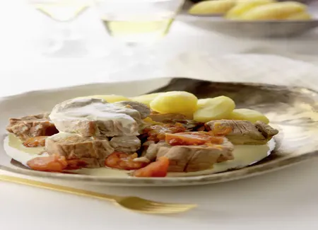 Blanquette de veau de grand mère mémé