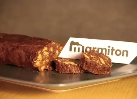 Saucisson chocolat petits beurre