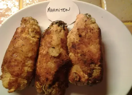 Escalopes panées et farcies à la forestière