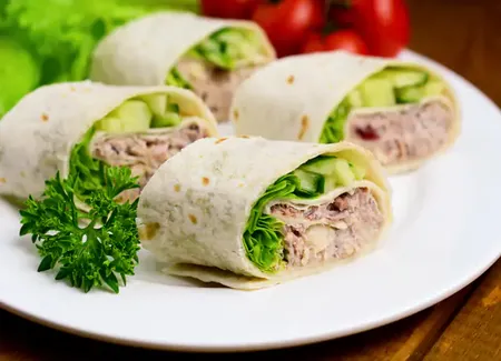 Tortillas (wraps) estivales