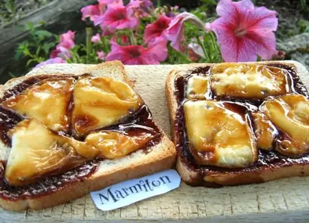 Toasts au chimay