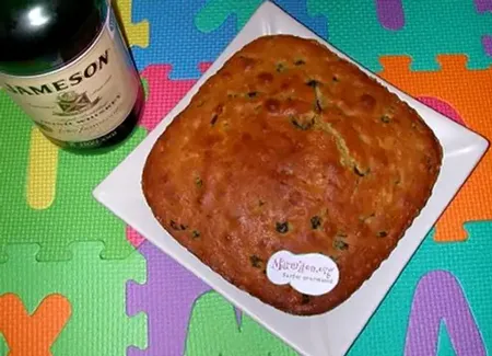 Irish whisky cake (cake irlandais au whisky)
