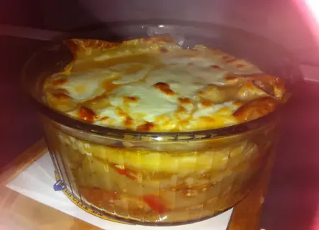 Lasagnes au thon et à la mozzarella