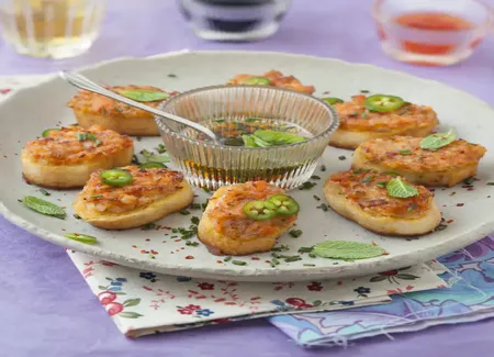 Toasts vietnamiens aux crevettes
