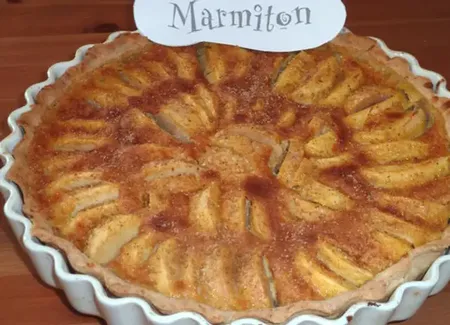 Tarte aux pommes normande