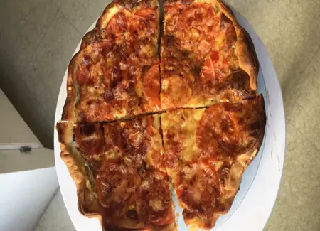 Quiche saumon et pommes de terre