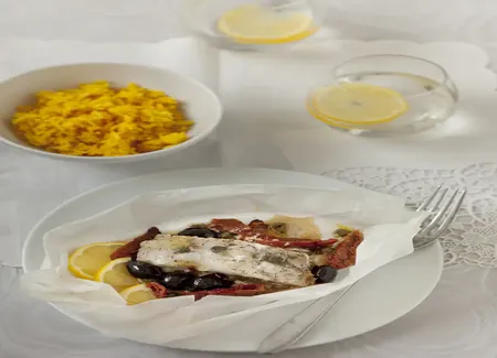 Poisson en papillotte (grèce)